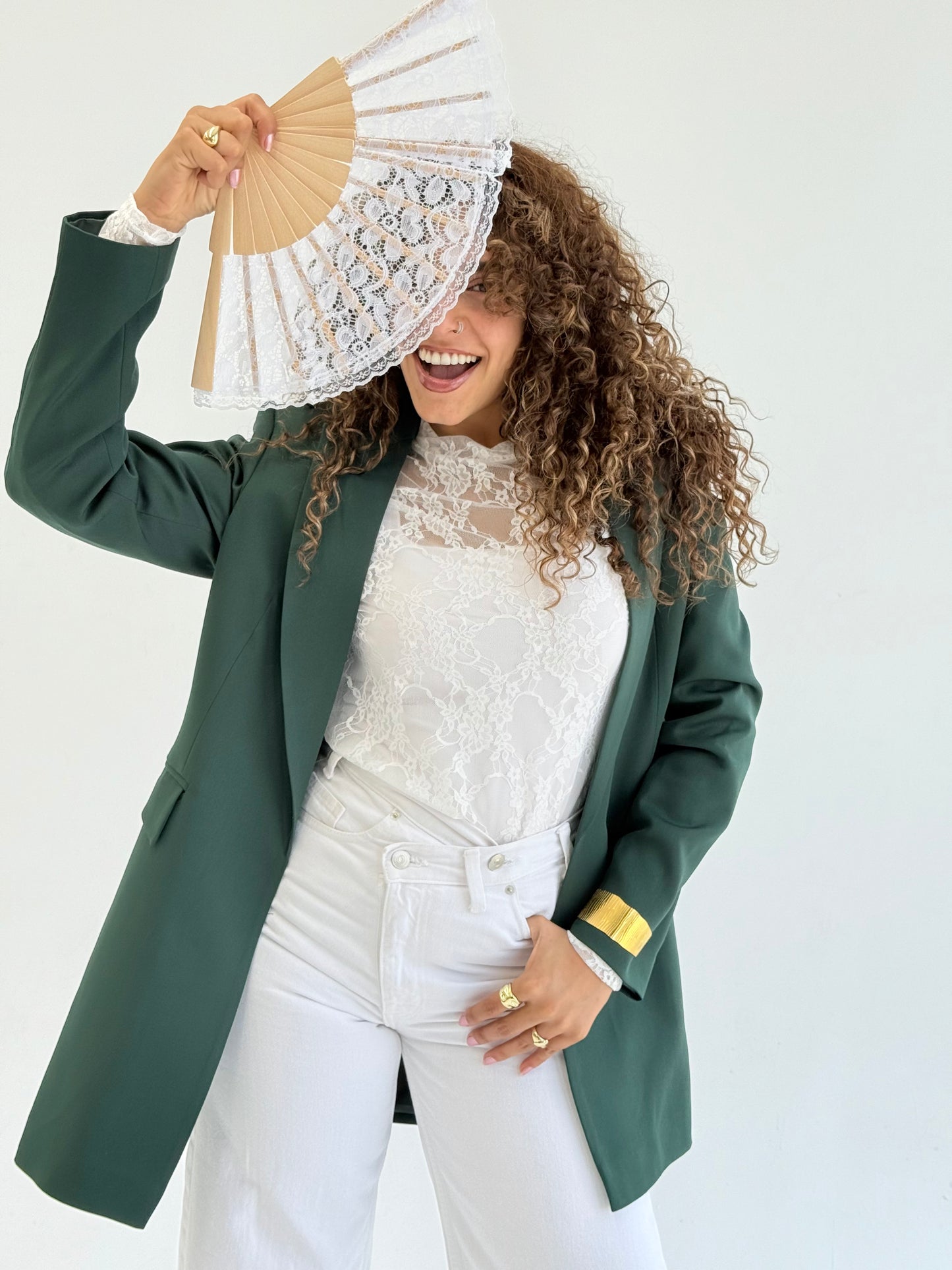 SLIM FIT OLIVE BLAZER