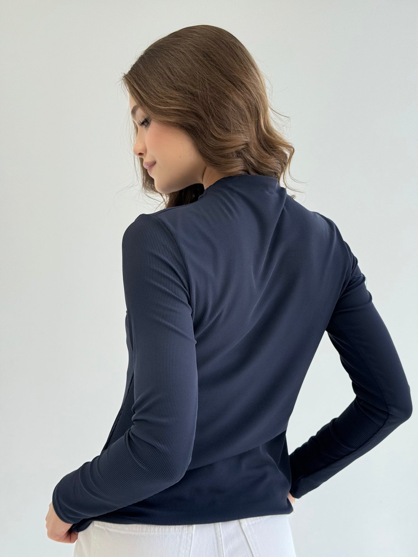 Basic Top navy blue