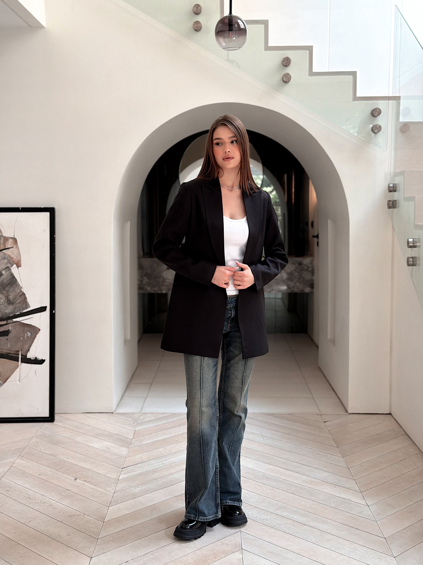 SLIM FIT Black blazer