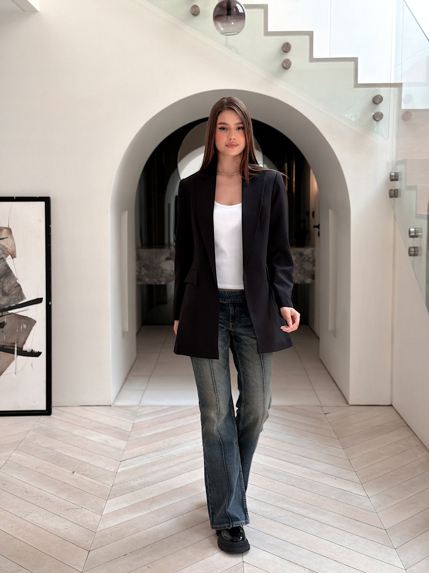 SLIM FIT Black blazer