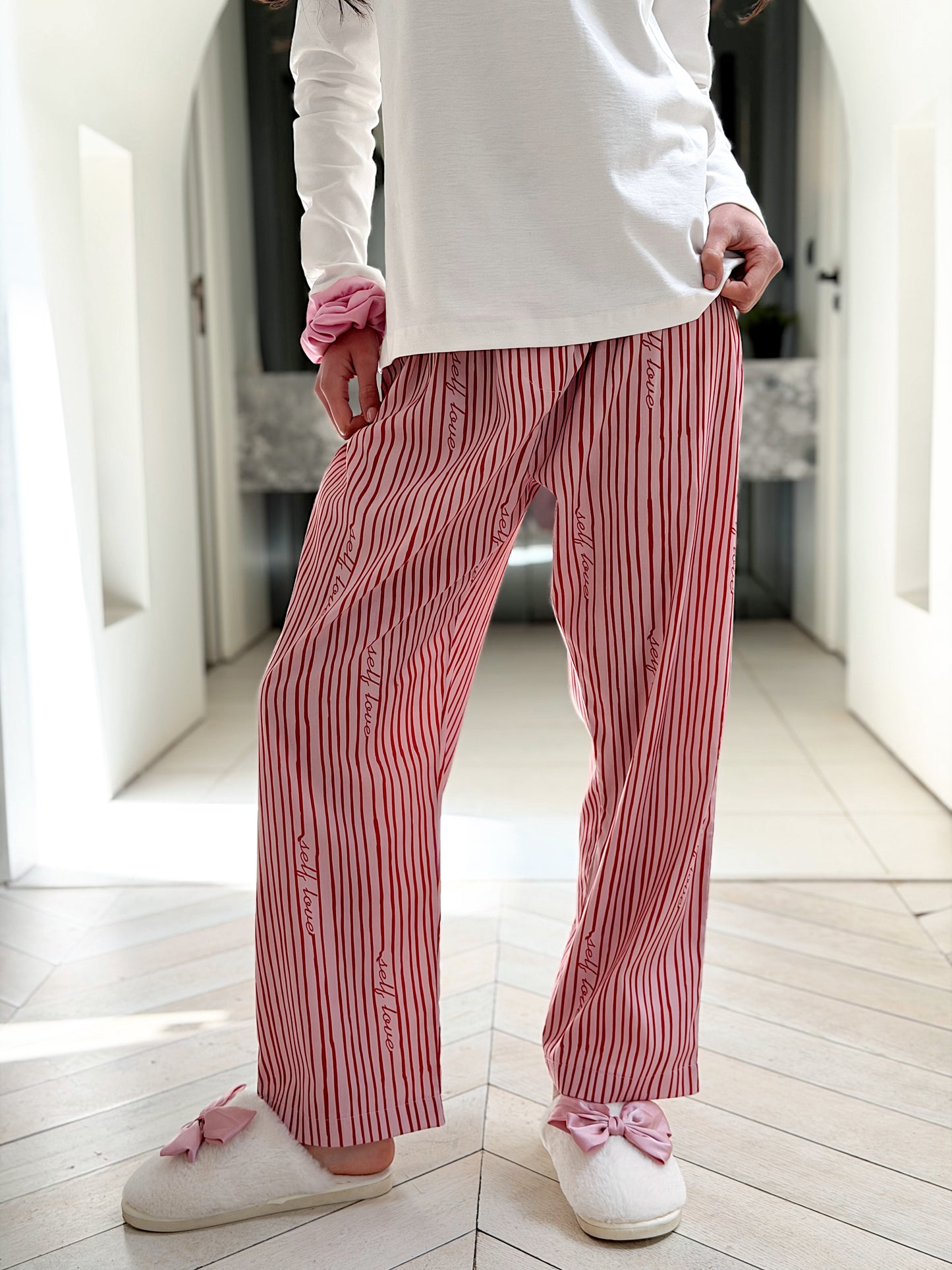 Self love/ love lines pajama only