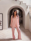 Self love satin /Dream lace in rose pajama only