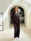 Self love cotton/ Midnight stars in black pajama only
