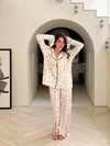 Self love cotton / little heart in Beige pajama only