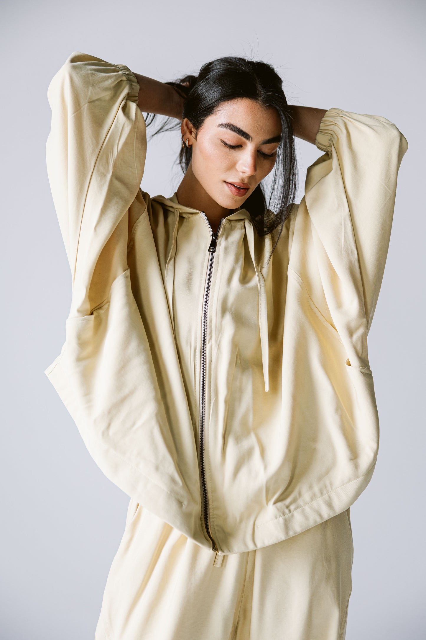 Off Duty set in Butter Yellow