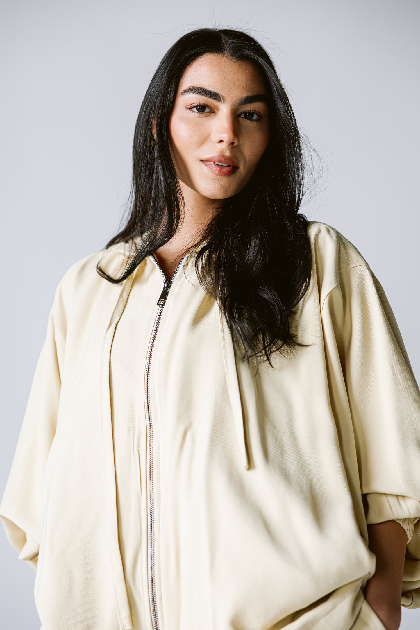 Off Duty set in Butter Yellow