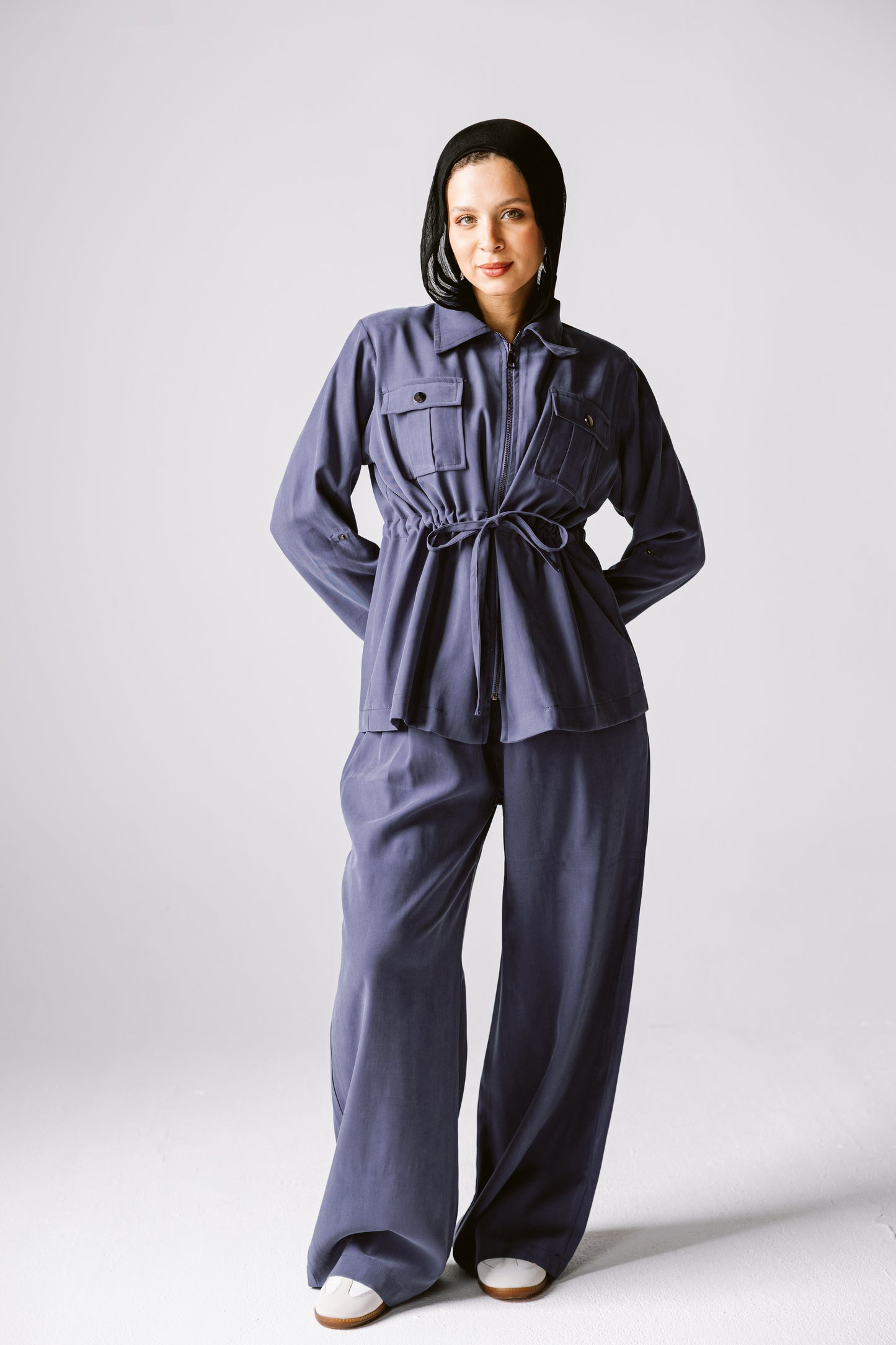 Light Bloom Set In Navy