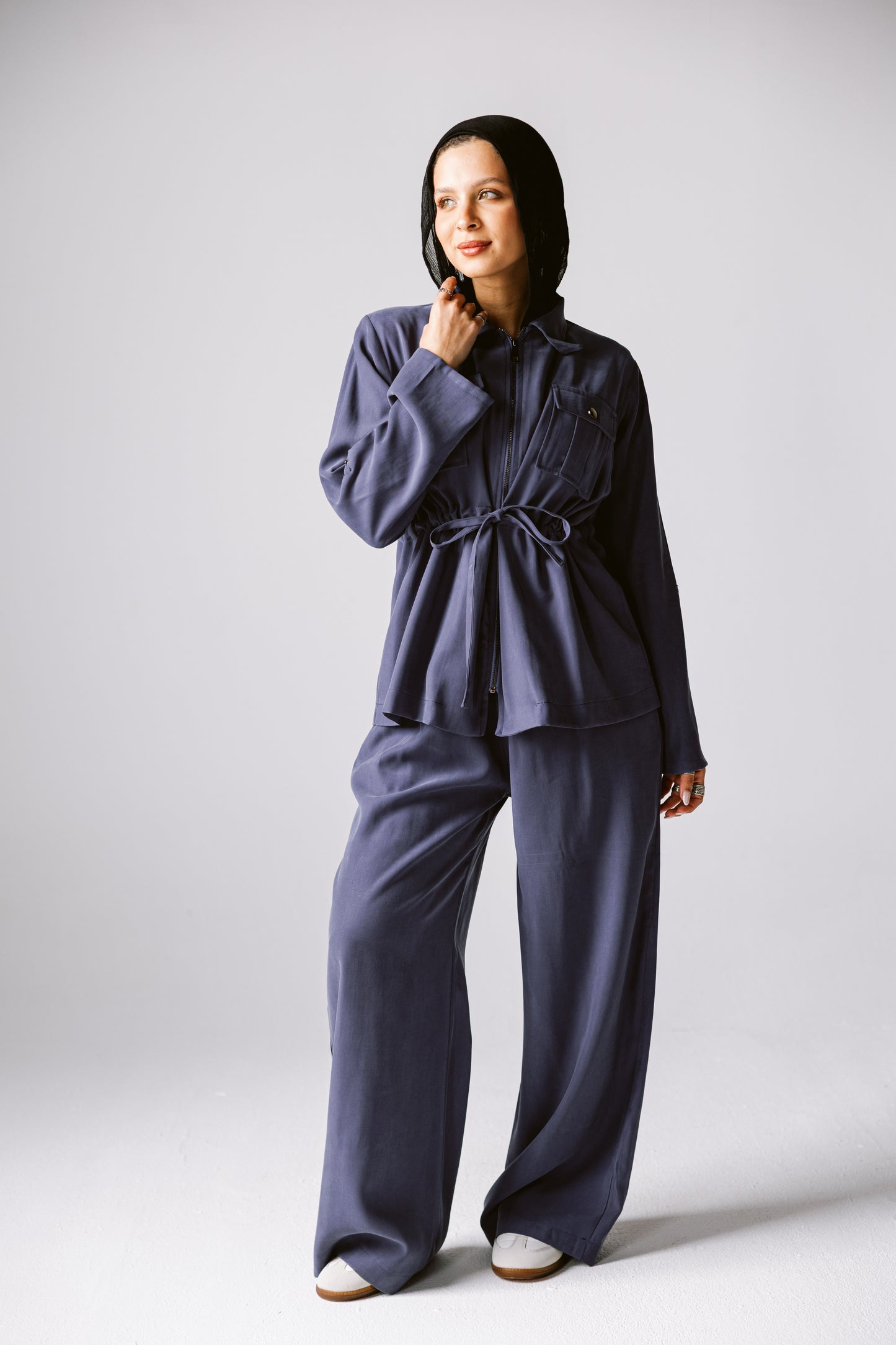 Light Bloom Set In Navy