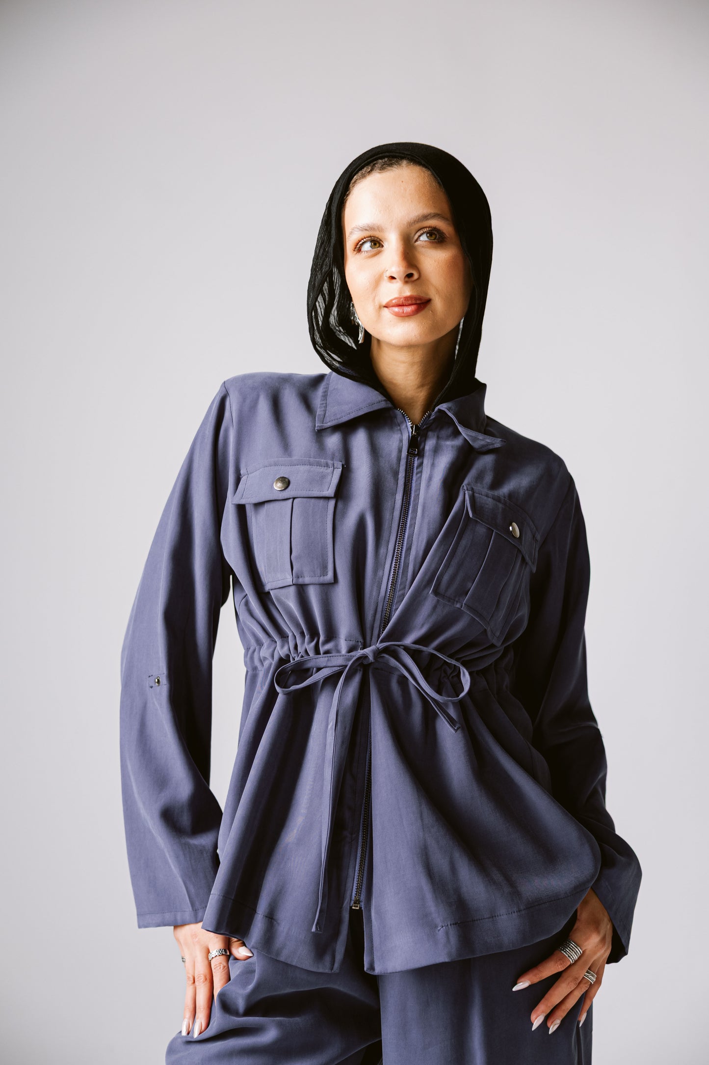 Light Bloom Set In Navy