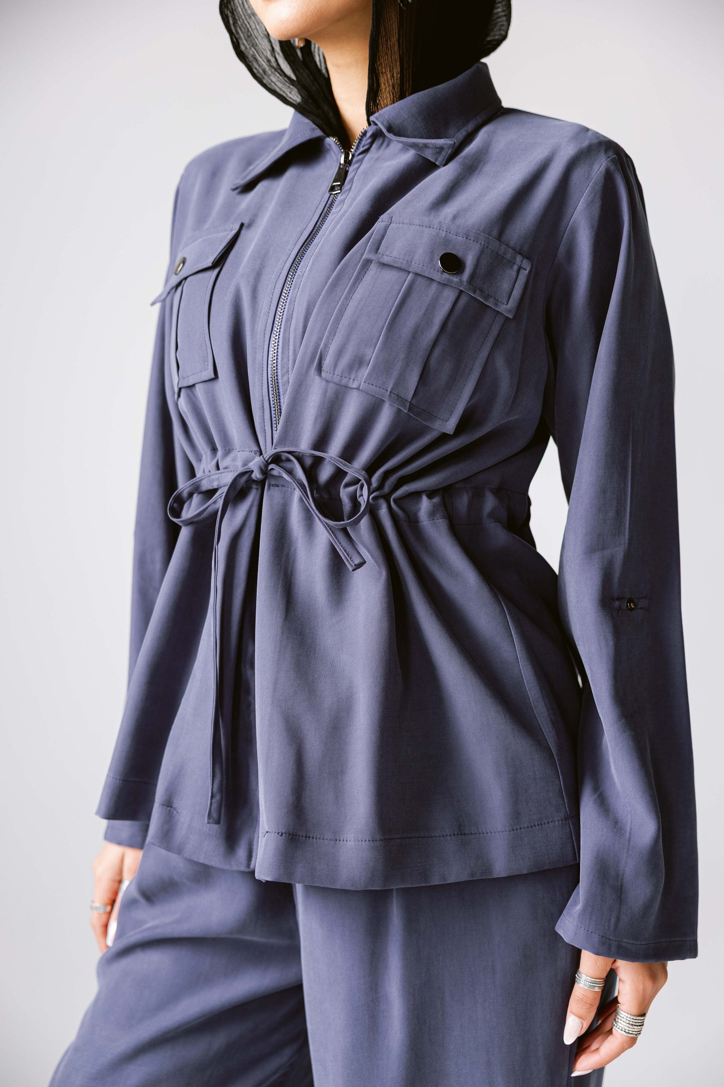 Light Bloom Set In Navy