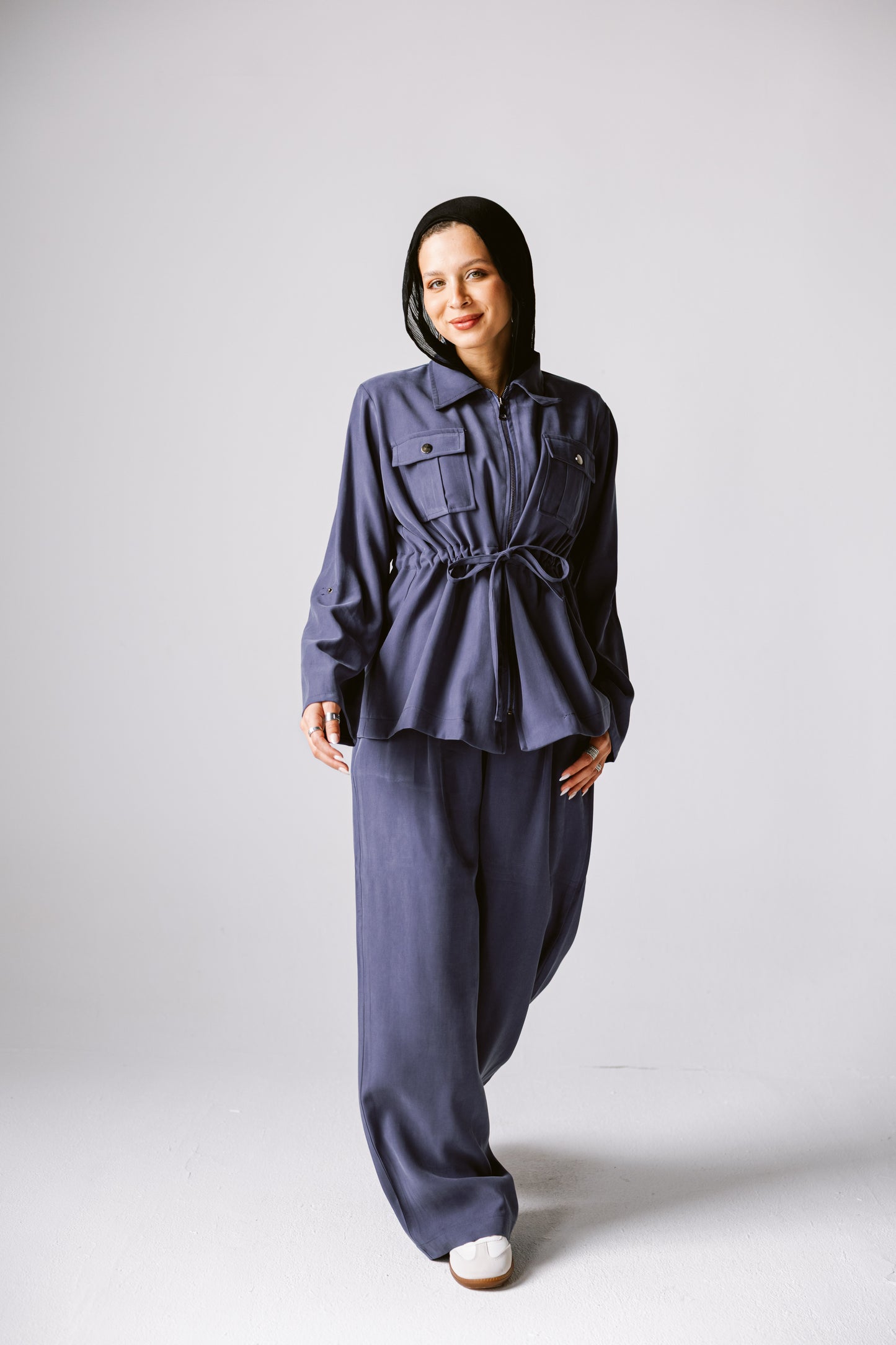 Light Bloom Set In Navy