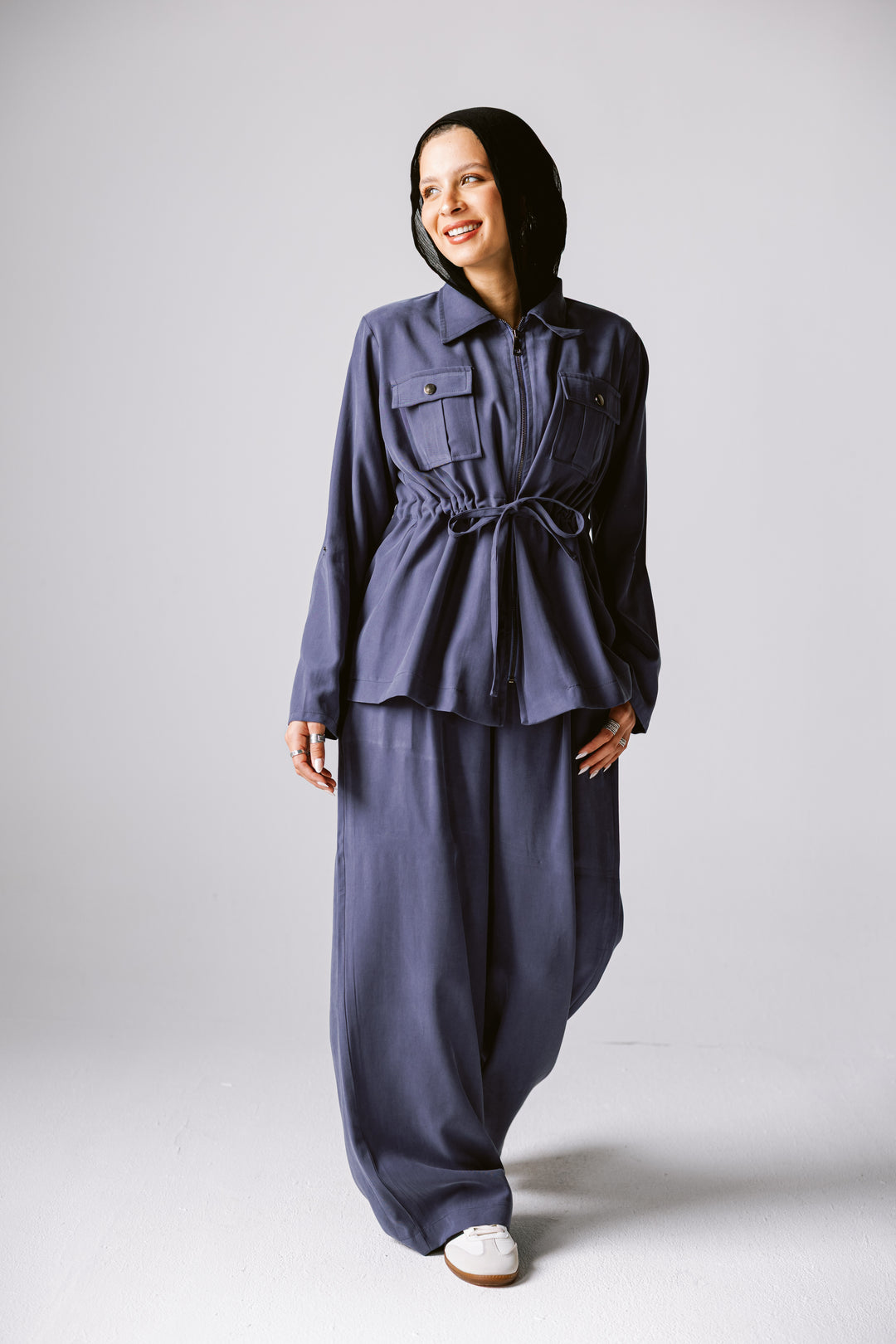 Light Bloom Set In Navy