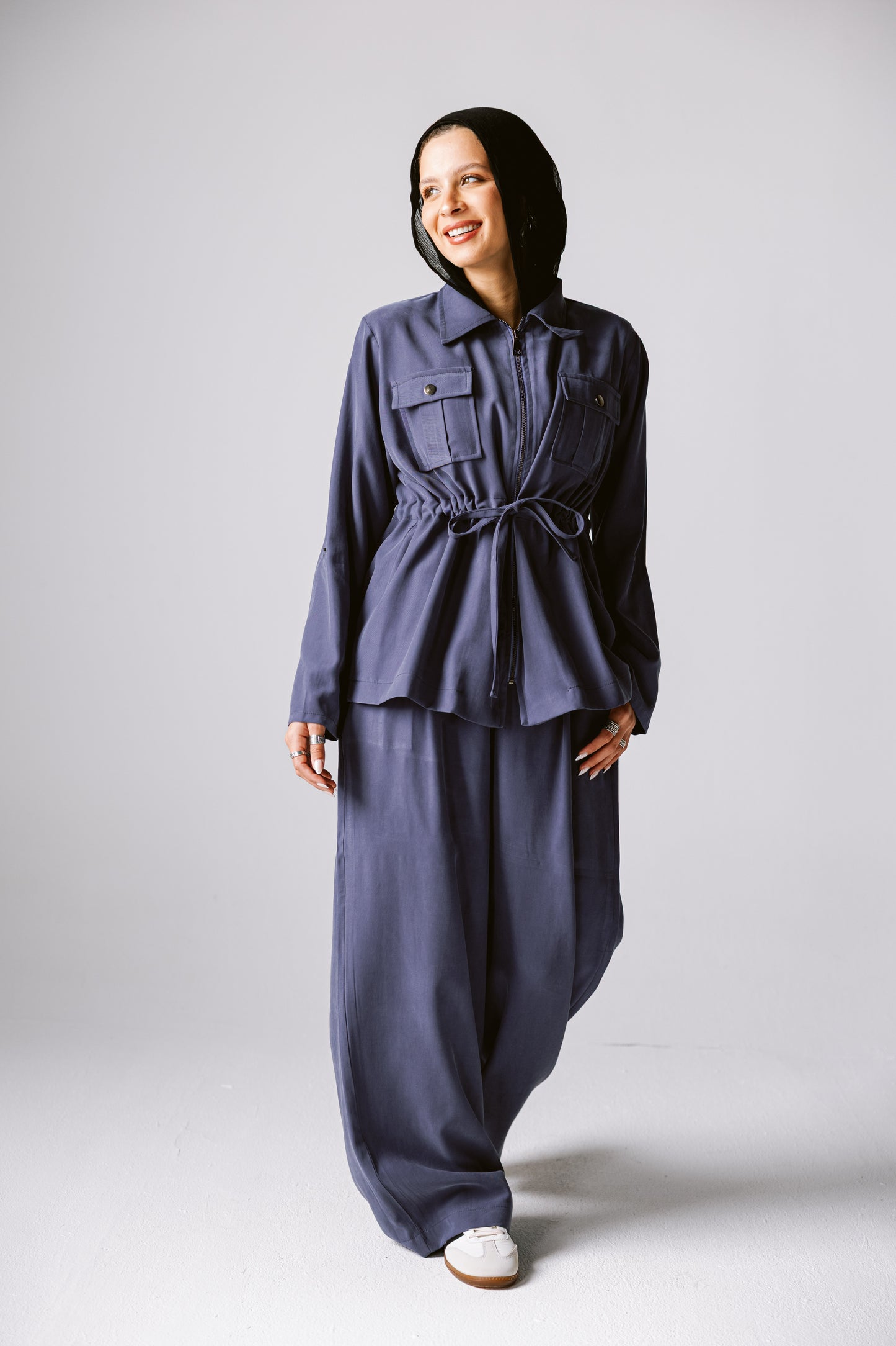 Light Bloom Set In Navy