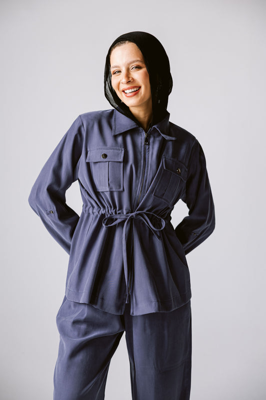 Light Bloom Set In Navy