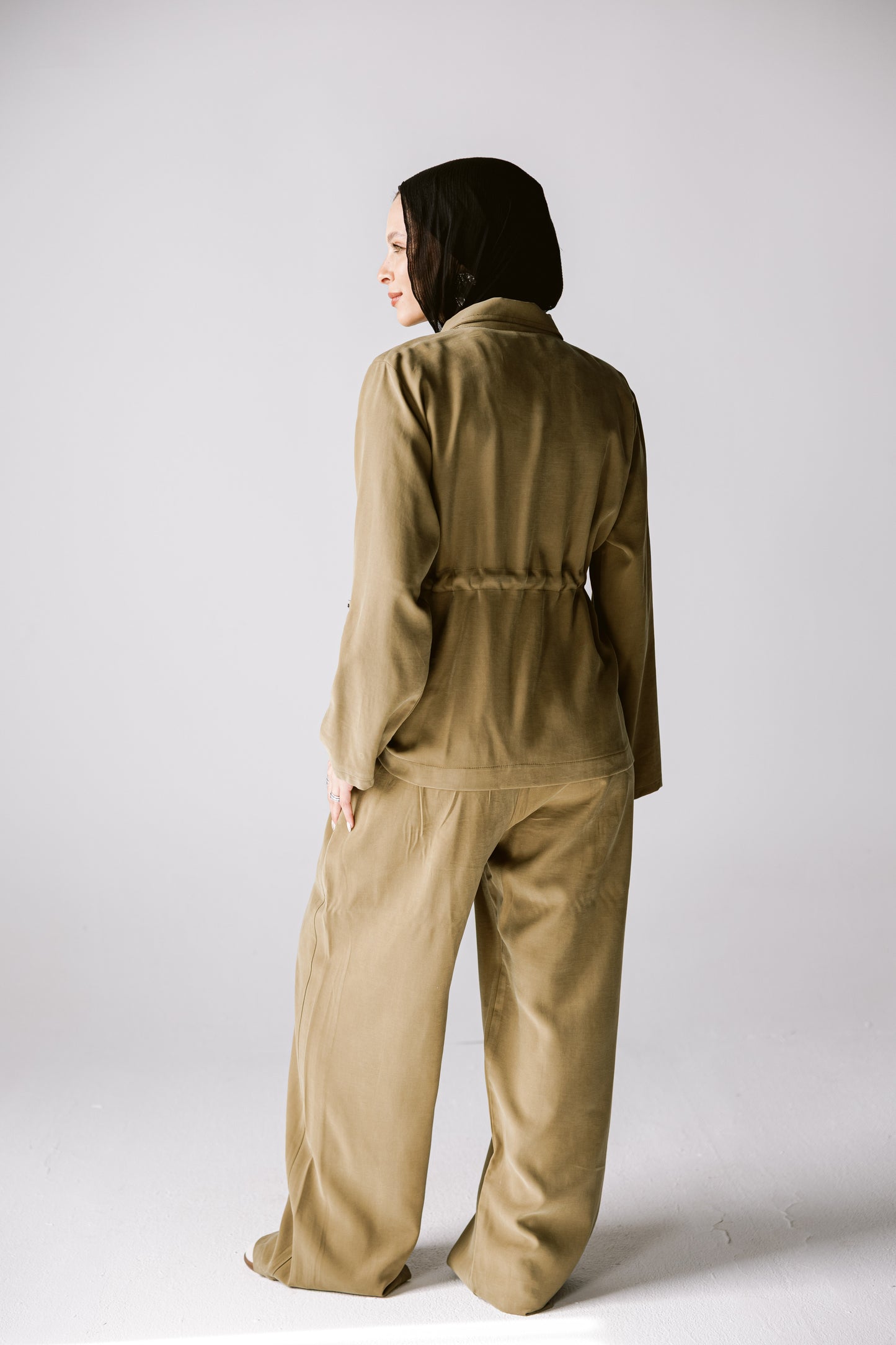 Light Bloom Set In Khaki Olive
