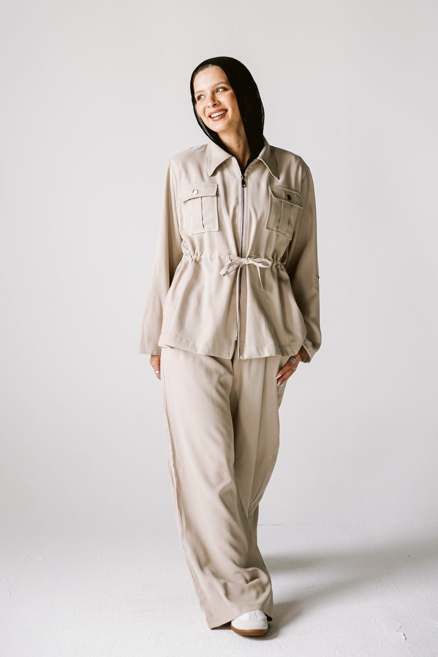 Light Bloom Set In Beige