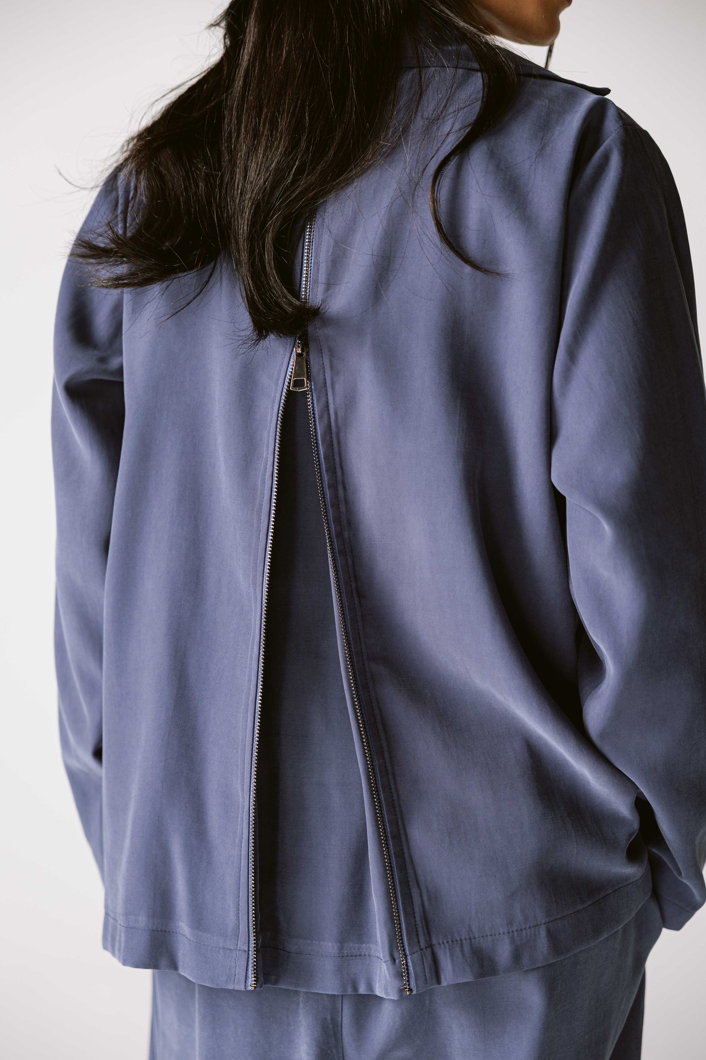 Back Zip Set In Navy