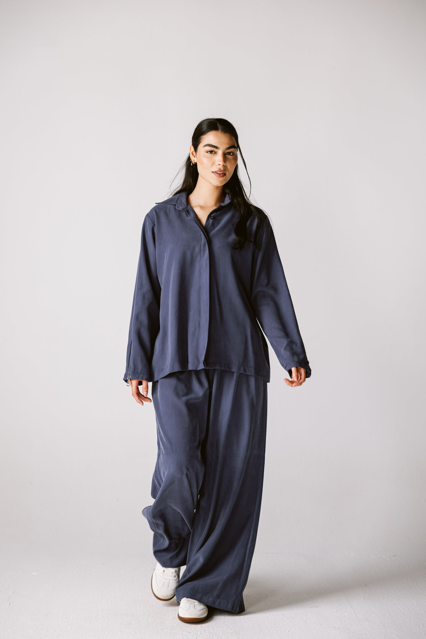 Back Zip Set In Navy
