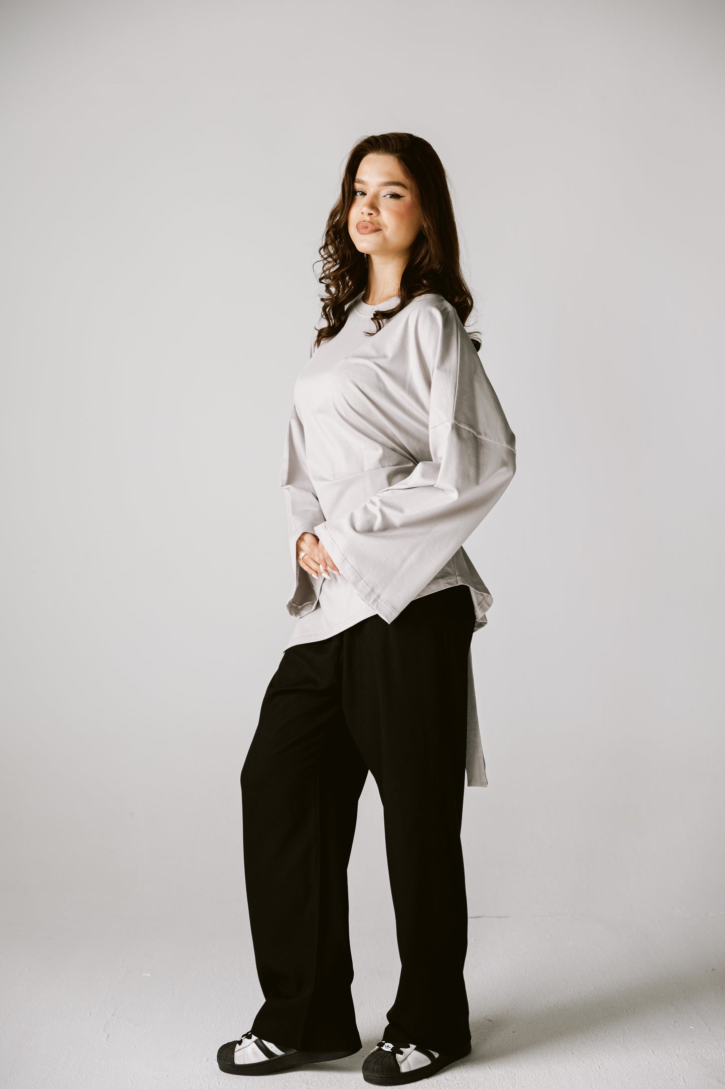 Pure linen pants IN Black