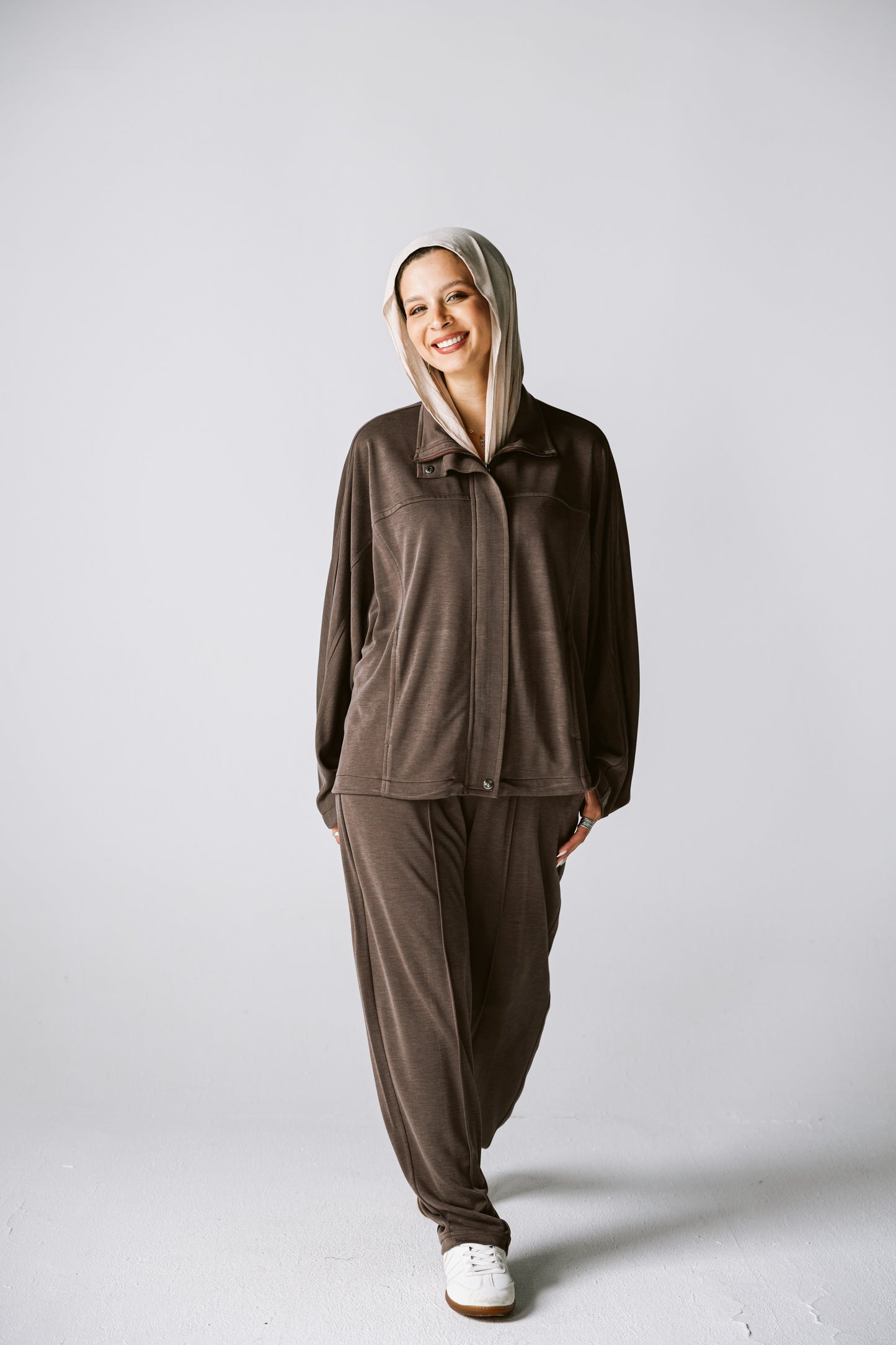 Essential Cotton set In Brown