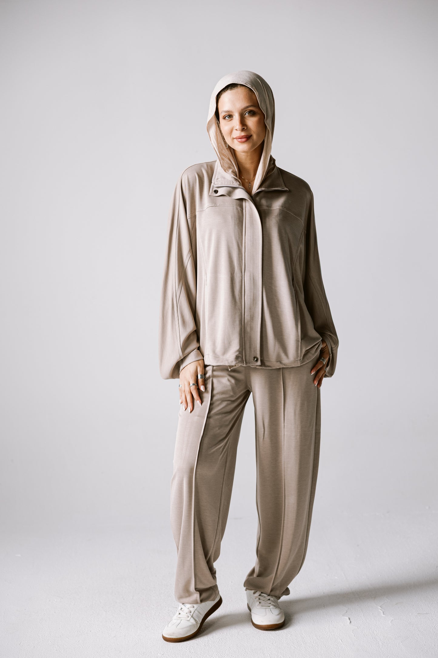 Essential Cotton set In Beige