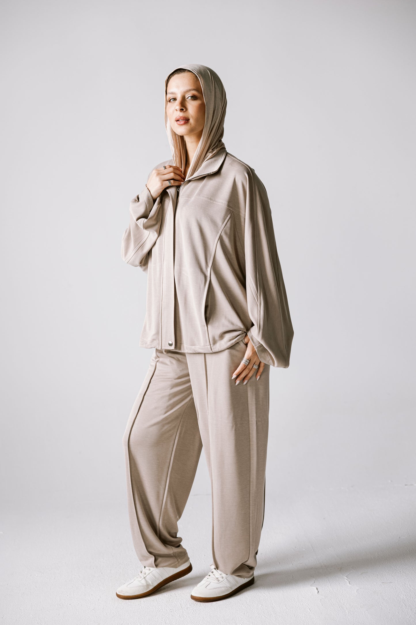 Essential Cotton set In Beige