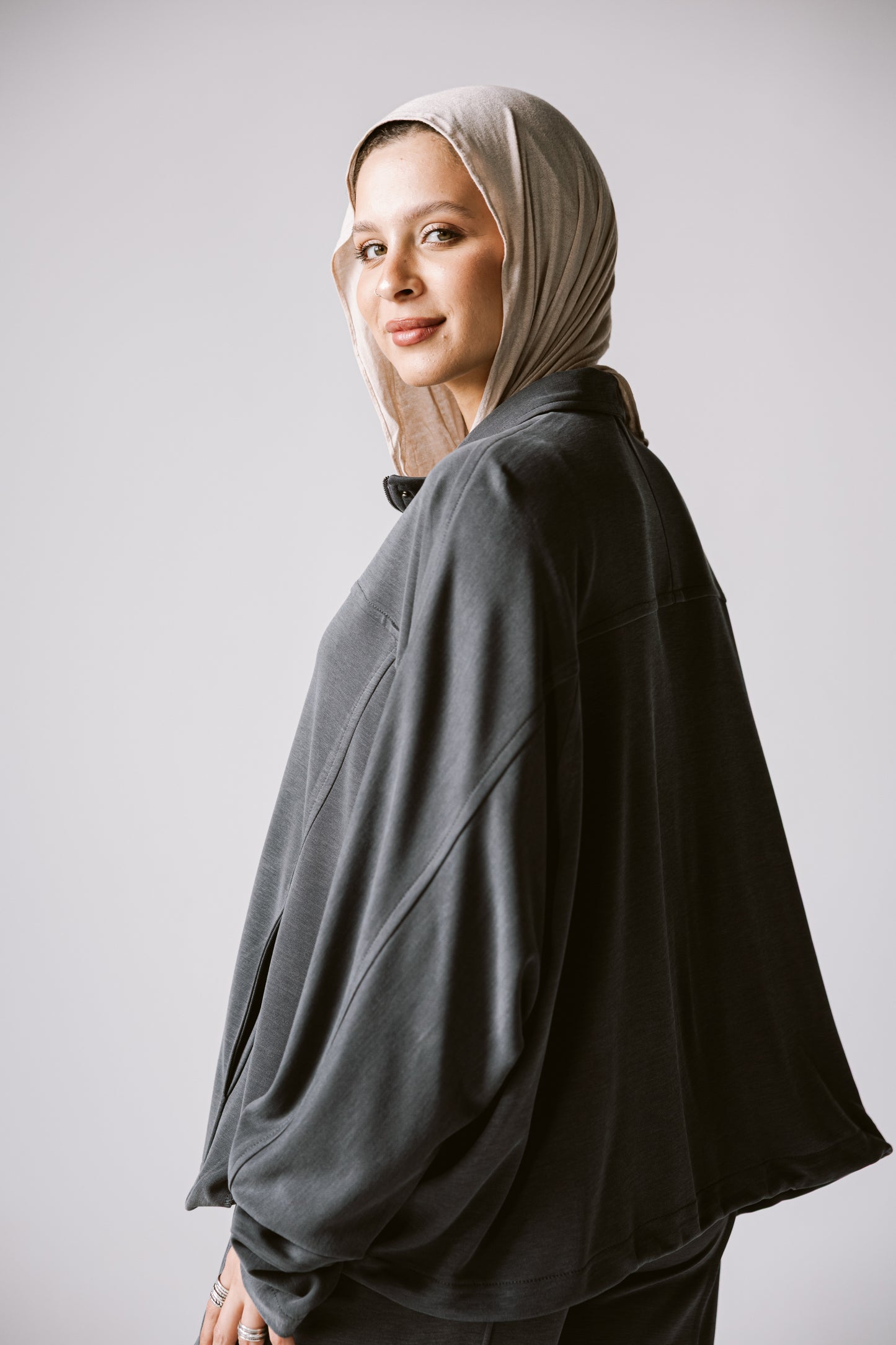 Essential Cotton set In Gray