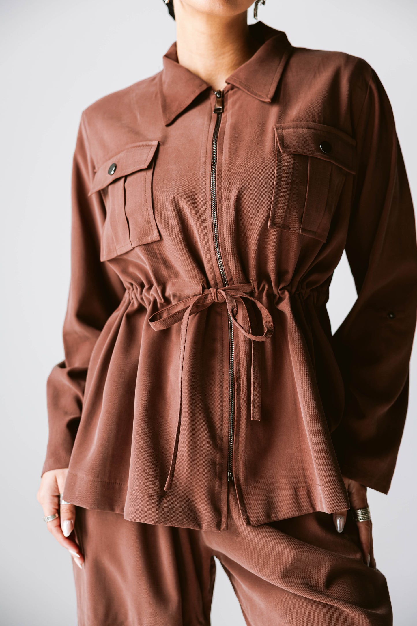Light Bloom Set In Brown