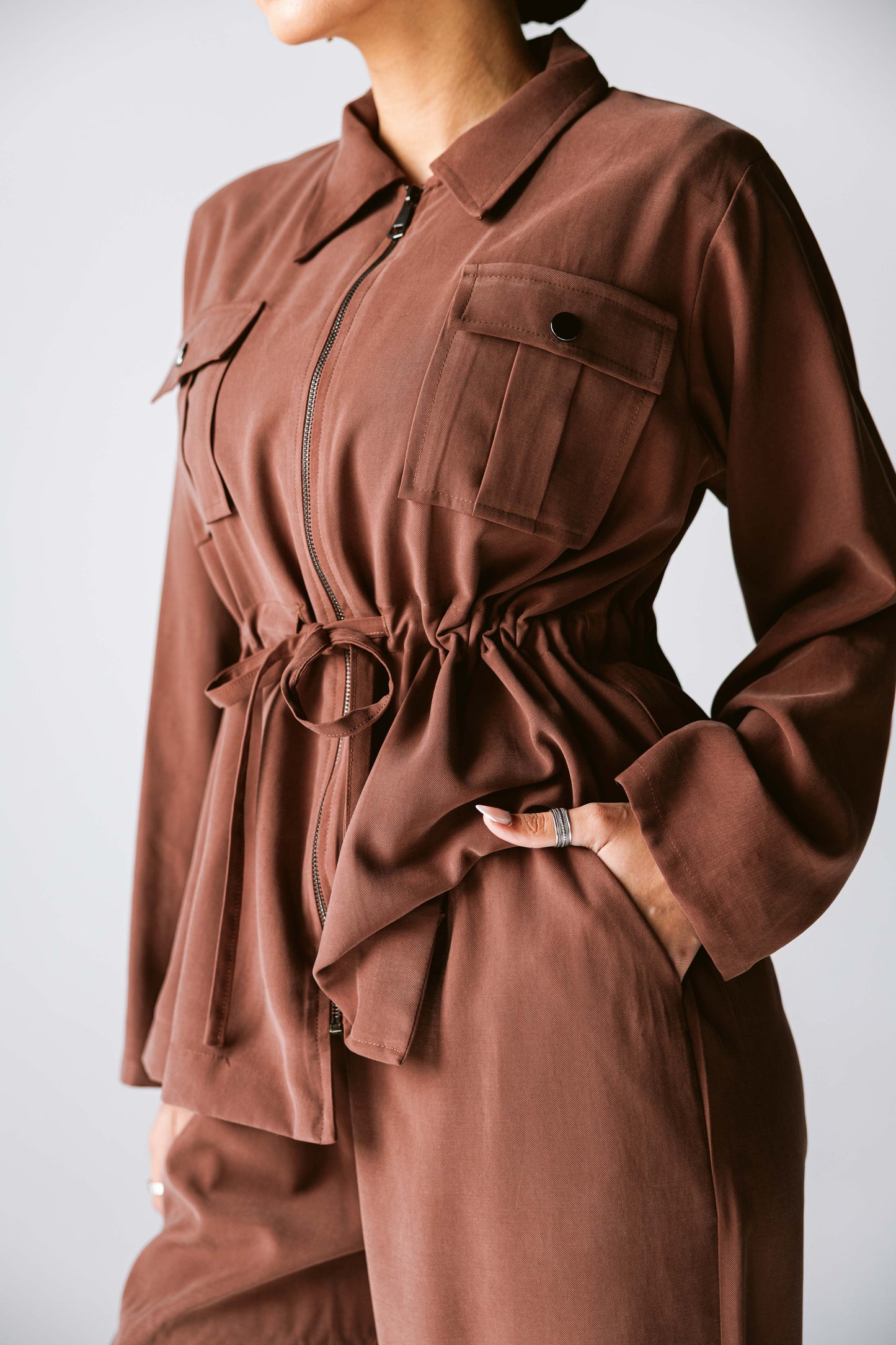 Light Bloom Set In Brown