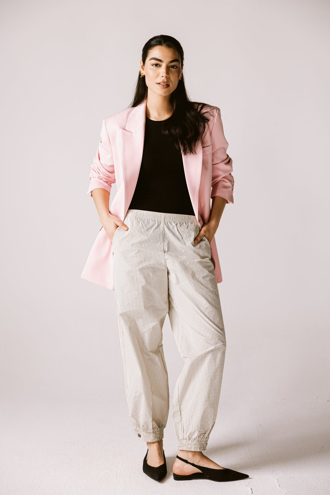 Oversized Statement Blazer In pink