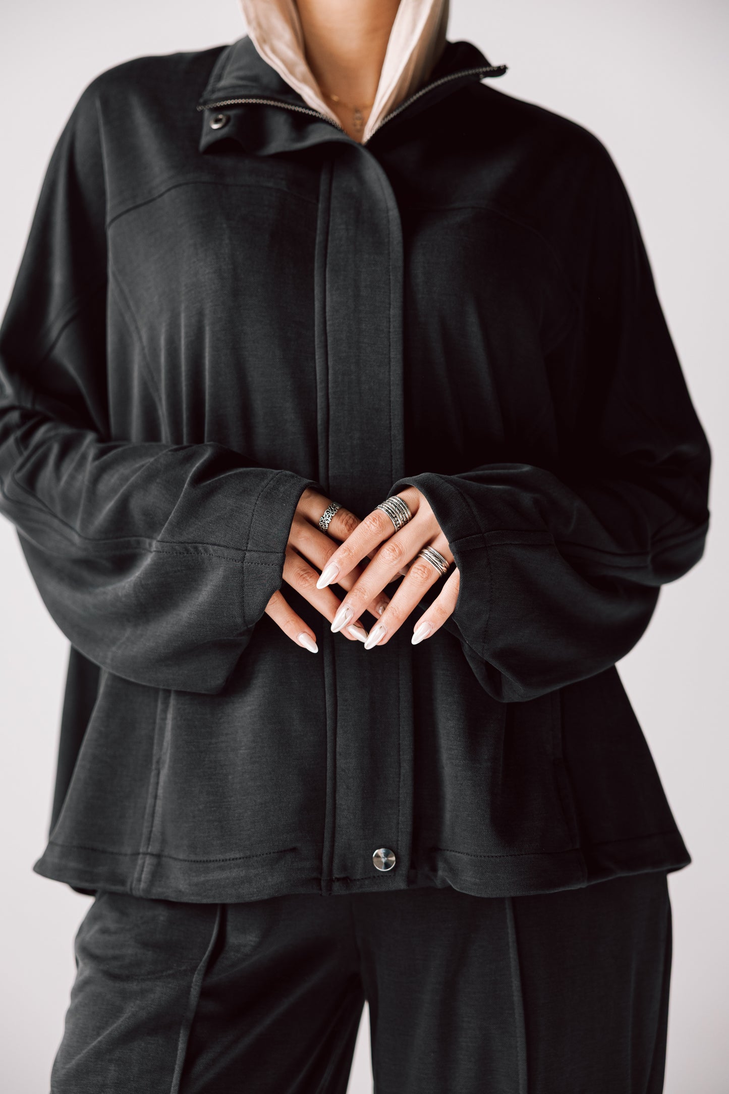 Essential Cotton set In Black