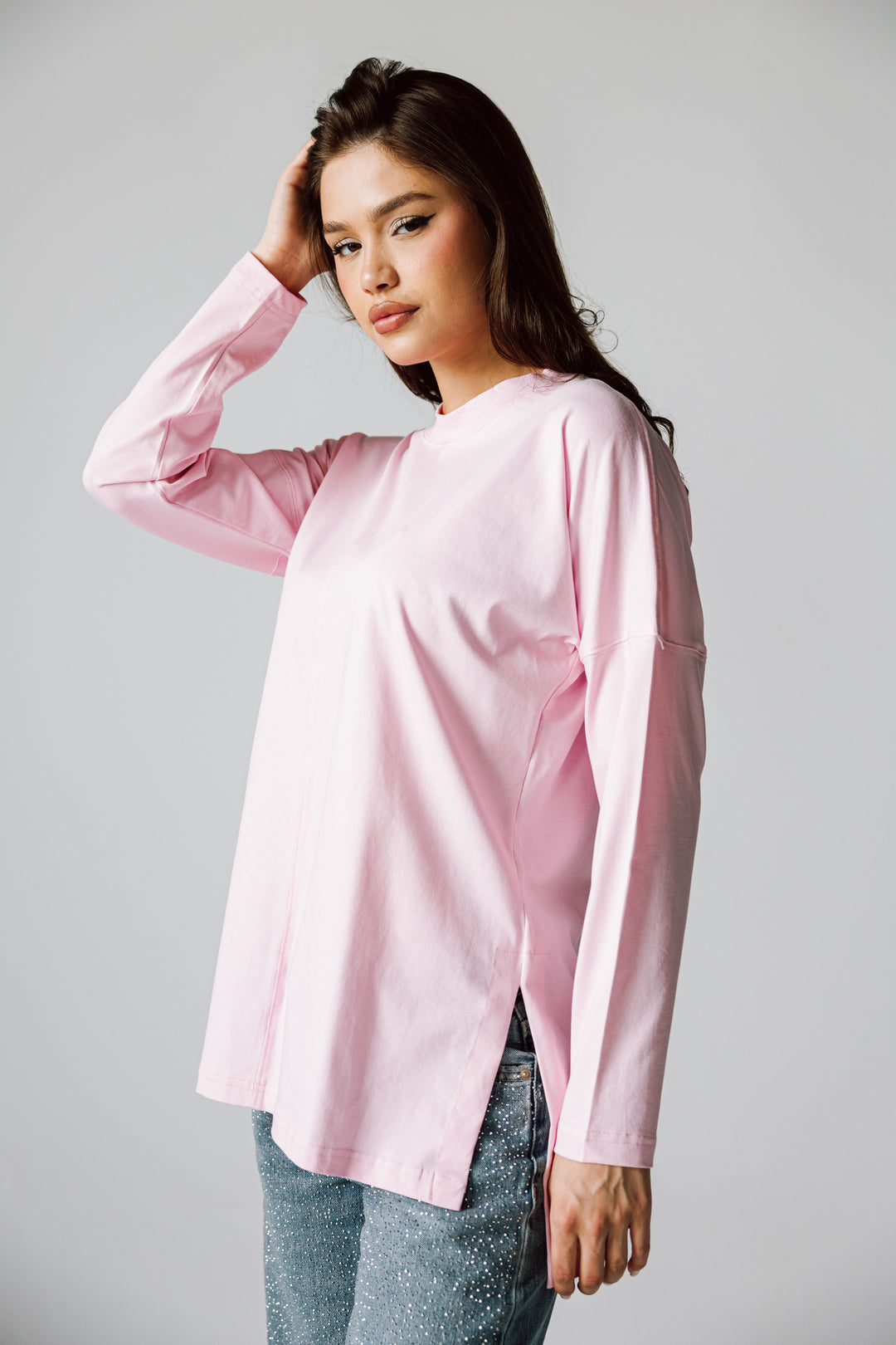 Basic Top In Pink
