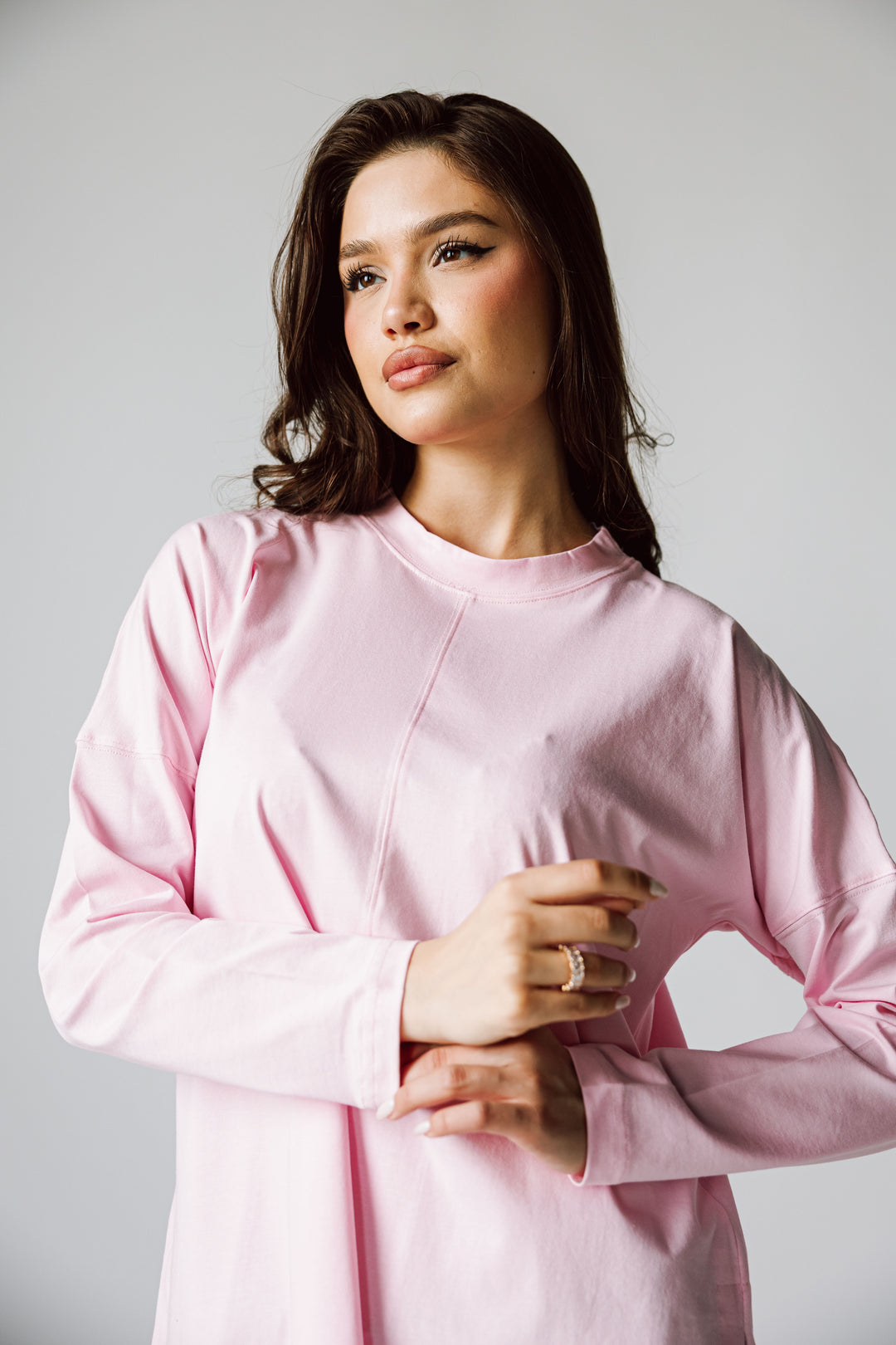Basic Top In Pink