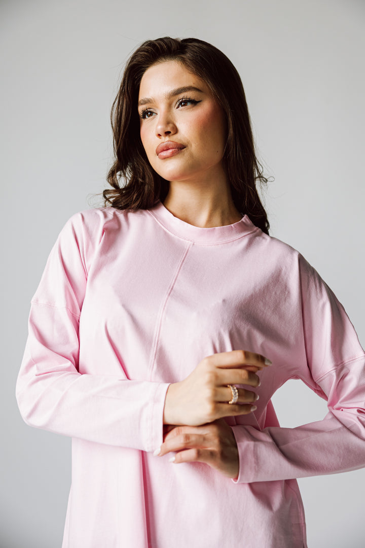 Basic Top In Pink
