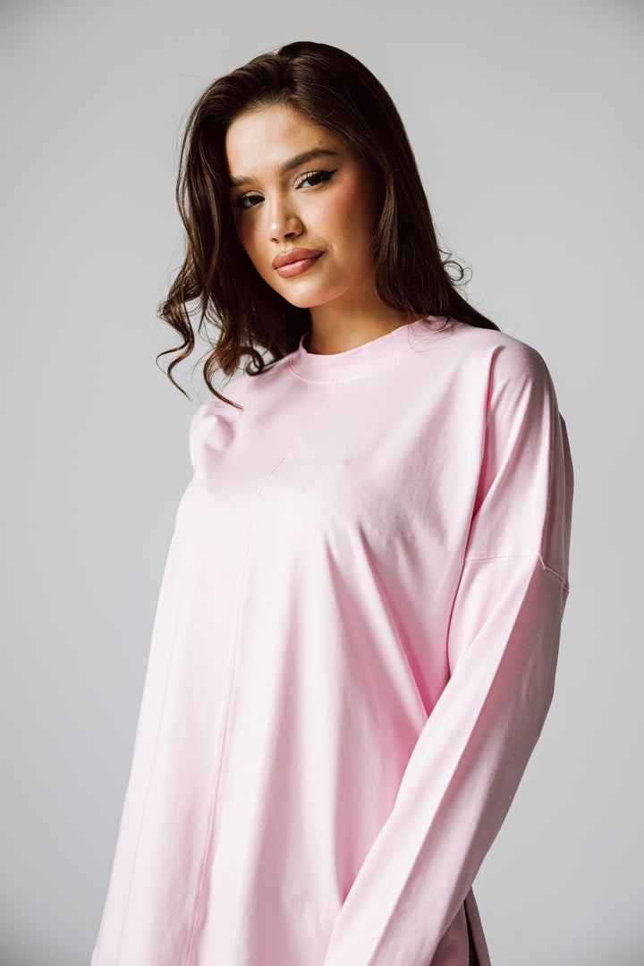 Basic Top In Pink