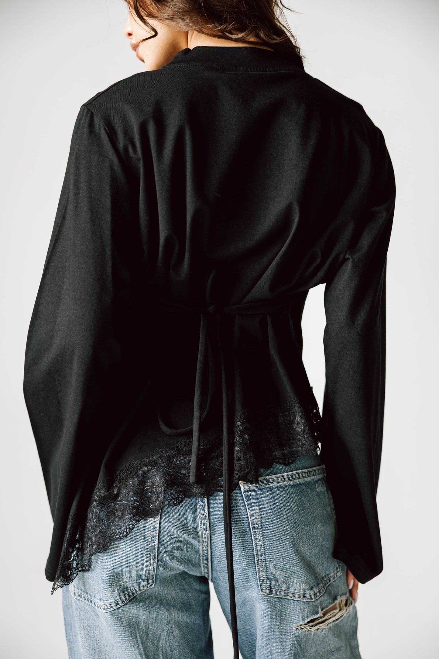 Everyday Lace Top In Black