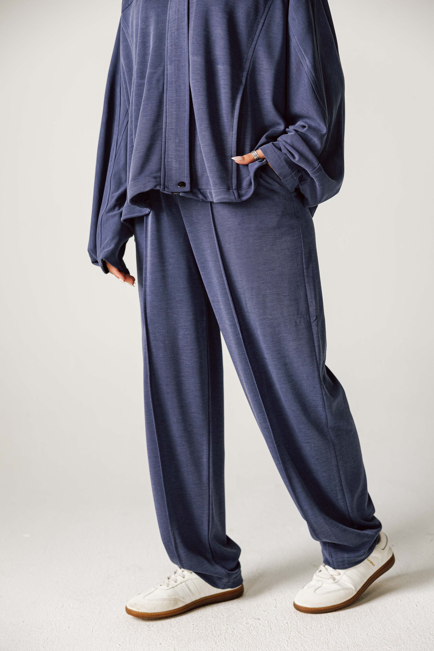Essential Cotton set In Navy