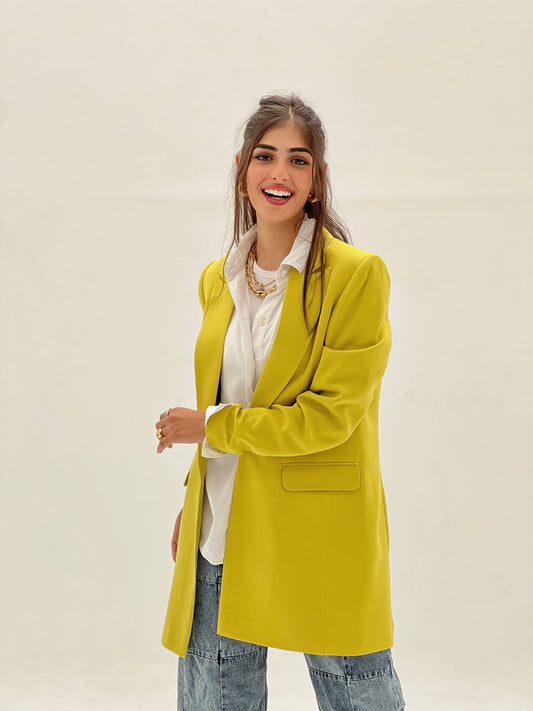 Blazer lemon green