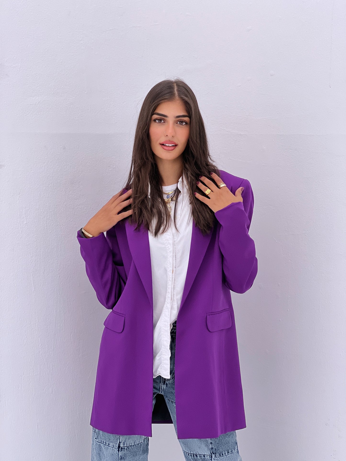 Blazer purple