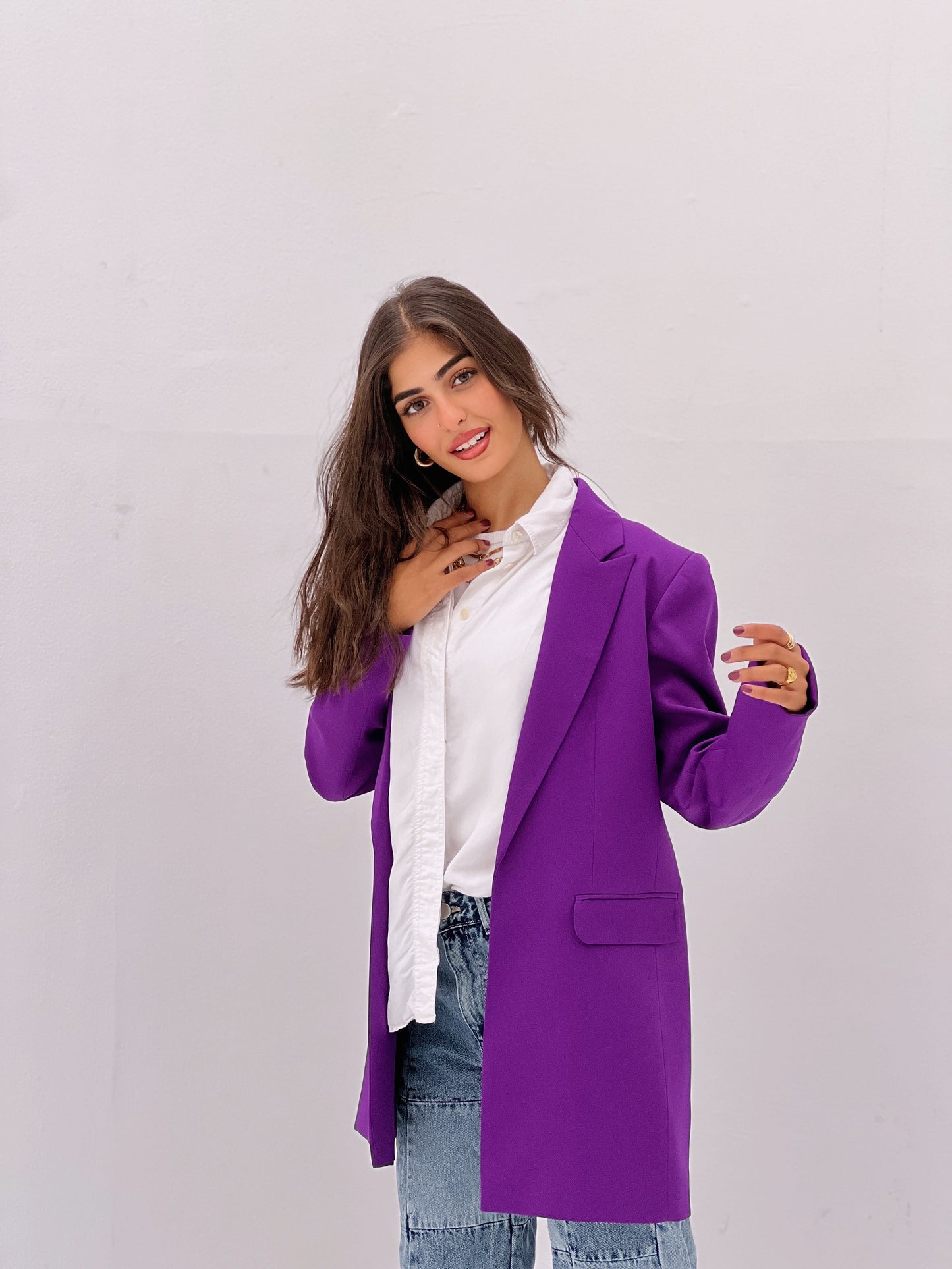 Blazer purple