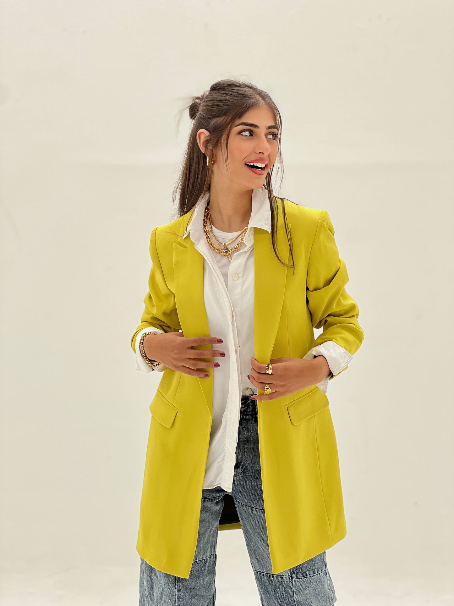 Blazer lemon green