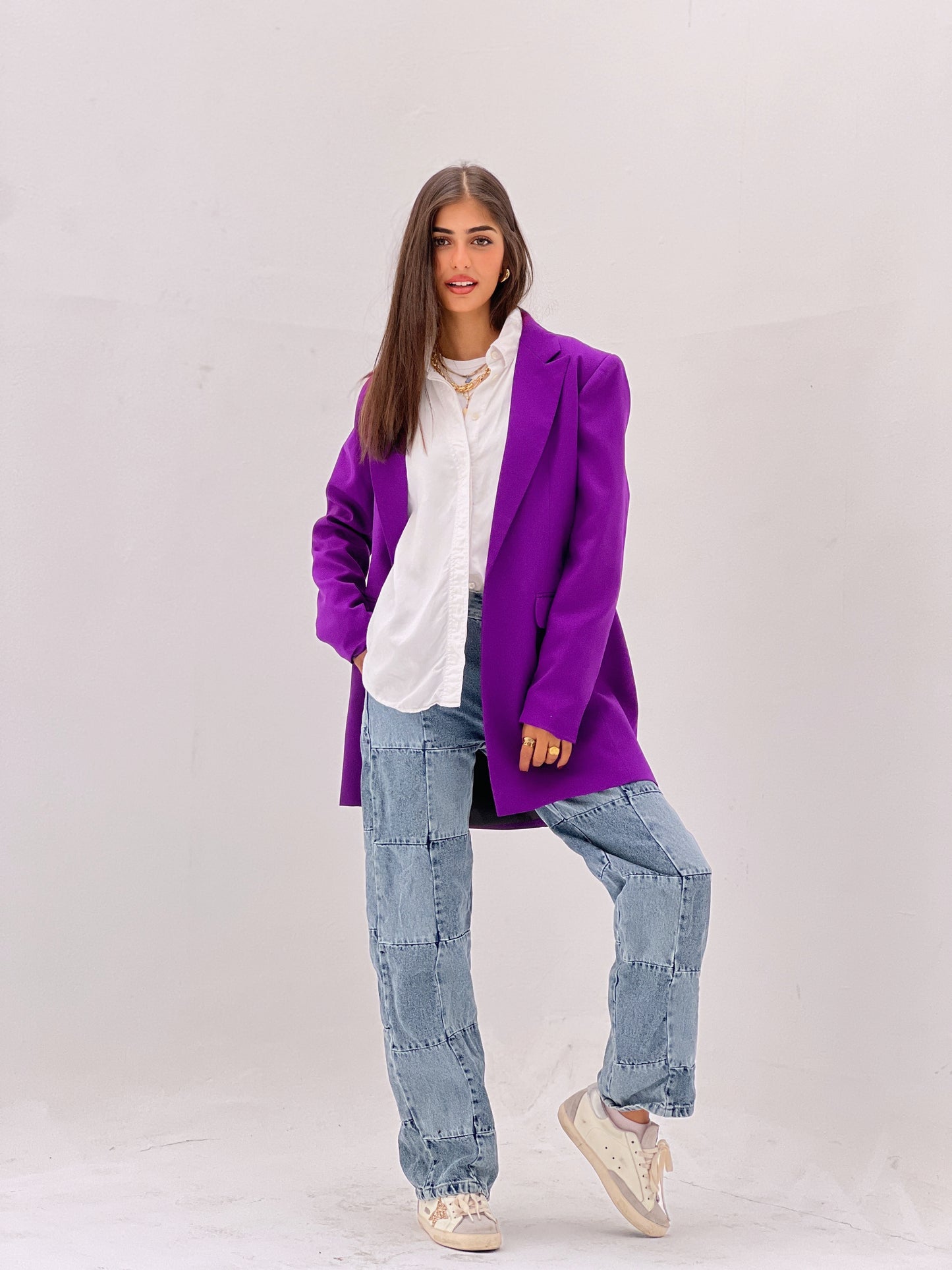 Blazer purple