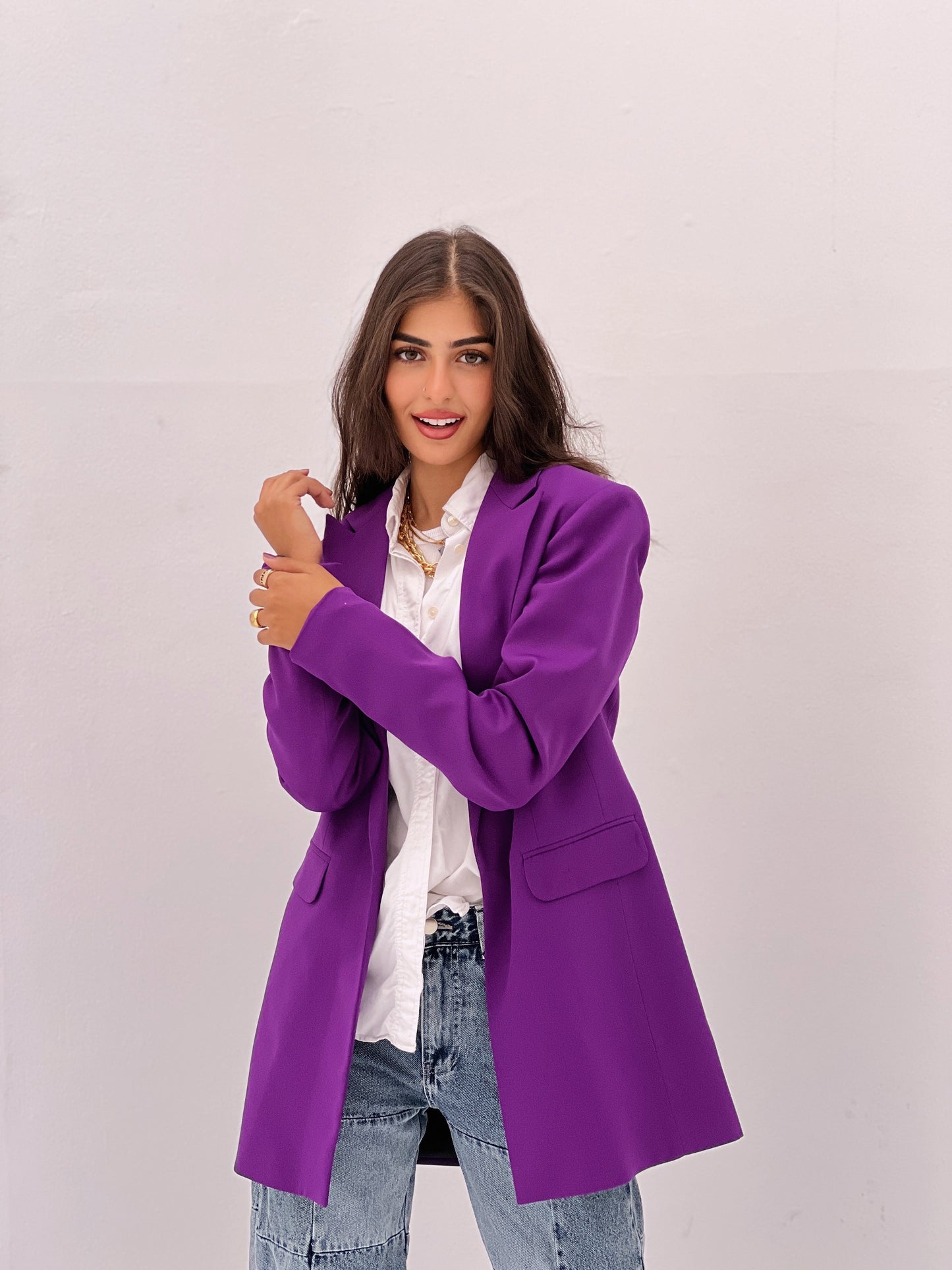 Blazer purple